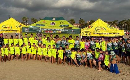 EL CLUB VOLEY PLAYA PONIENTE BENIDORM AFRONTA UN INTENSO FIN DE SEMANA DE COMPETICIÓN EN LA PLAYA DE LA MALVARROSA EN VALENCIA