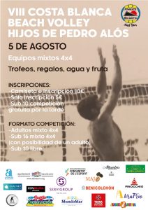 VIII COSTA BLANCA BEACH VOLLEY HIJOS DE PEDRO ALÓS 2023