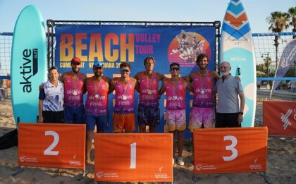 EL CLUB VOLEY PLAYA PONIENTE BENIDORM VUELVE A SUBIR A LO MAS ALTO DEL PODIO EN VALENCIA