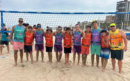 EL CLUB VÓLEY PLAYA PONIENTE BENIDORM FIRMA UNA JORNADA HISTORICA CON DOS CAMPEONATOS AUTONOMICOS Y TRES EQUIPOS EN EL PODIO